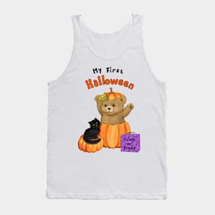 First Halloween Teddybear Tank Top